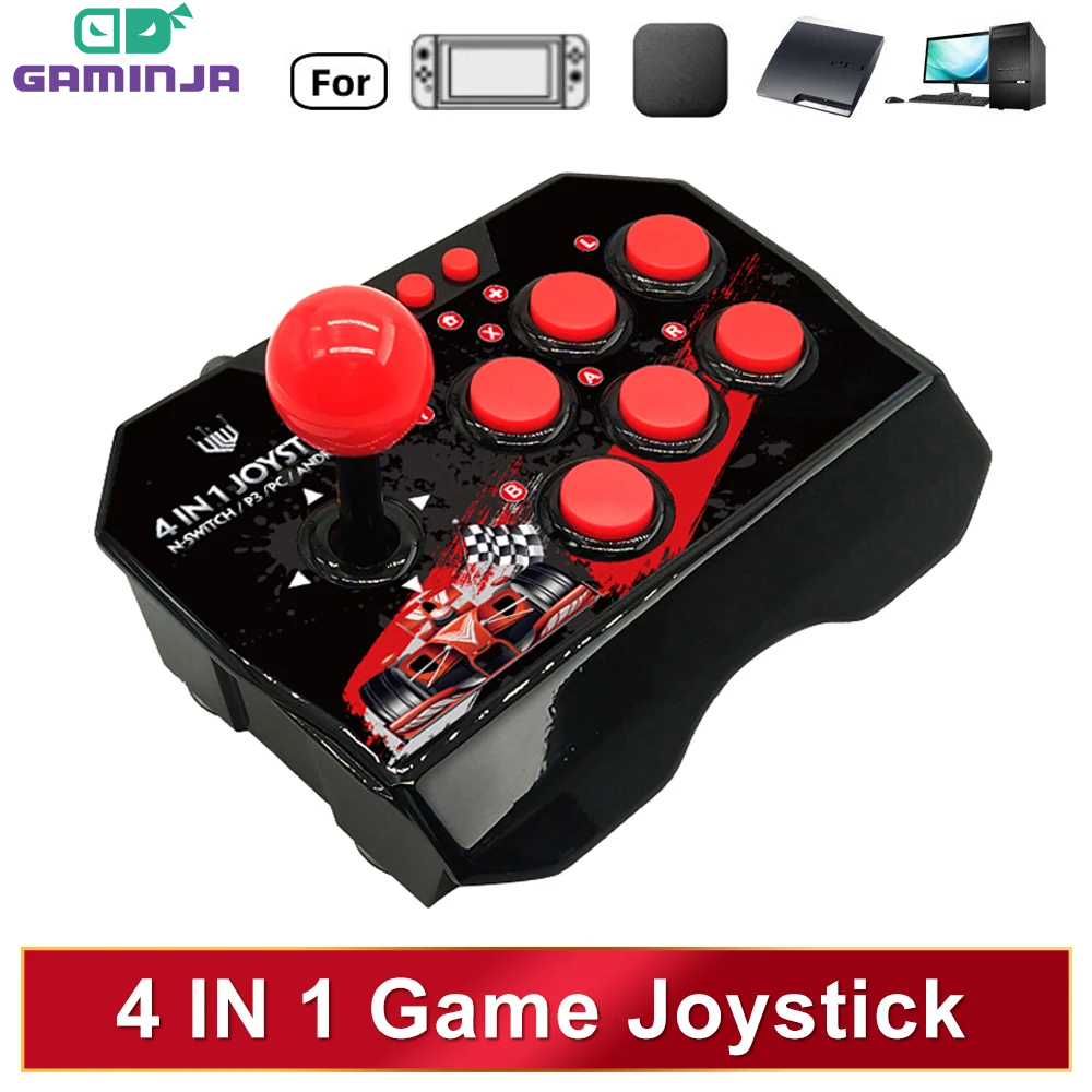 Arcade Game Jackpot - GAMINJA-Joystick de juego 4 en 1