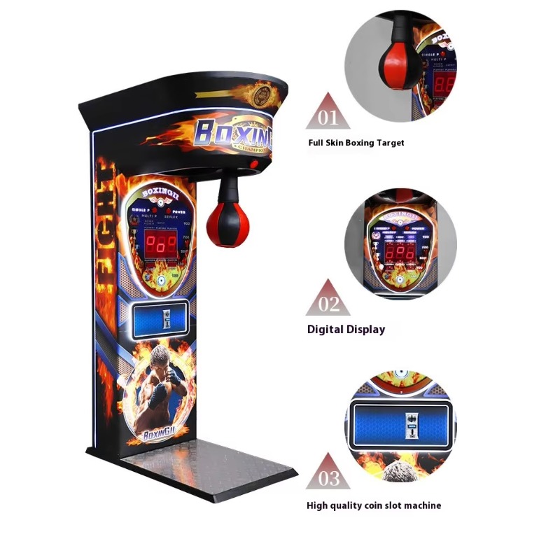 Máquina de Boxeo Arcade Black  - Arcade Games & Vending Llc Photos reseña y precio