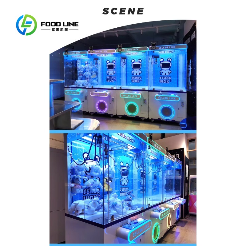 Máquina de grúa metálica opera - Arcade Toy Claw Vending Machine reseña y precio